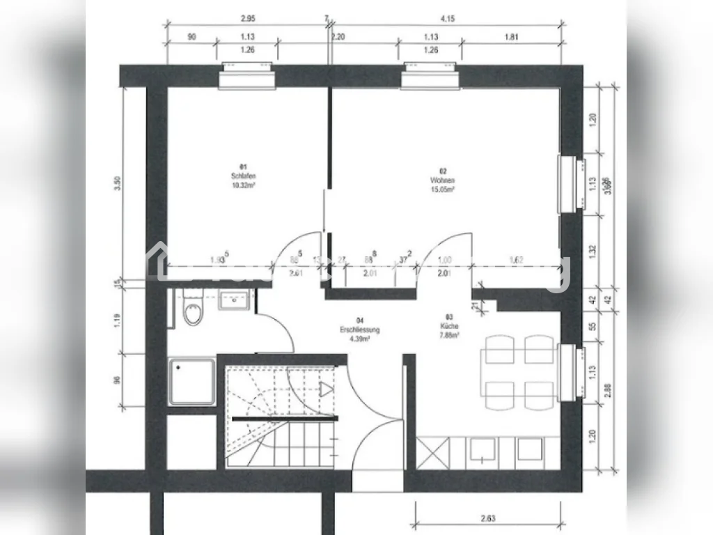 2 ½ rooms apartment