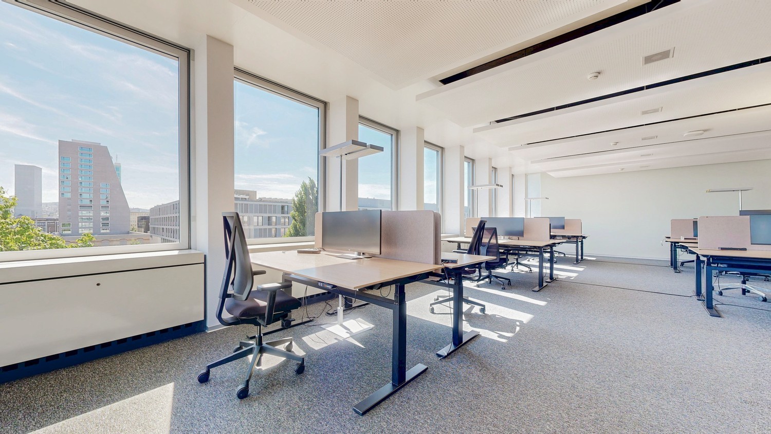 1070m² bureau