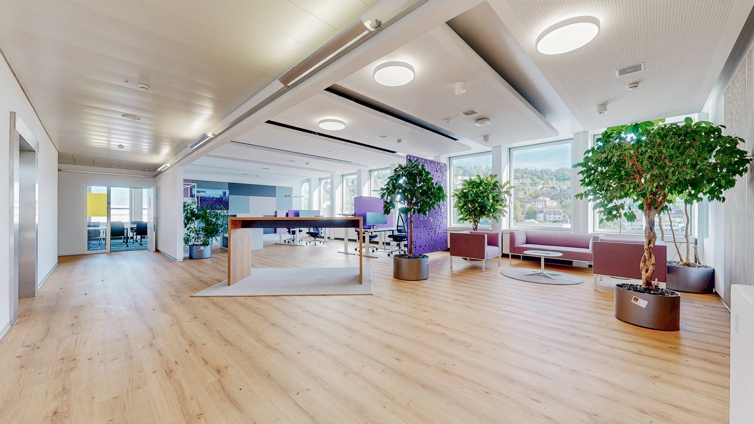 1070m² bureau