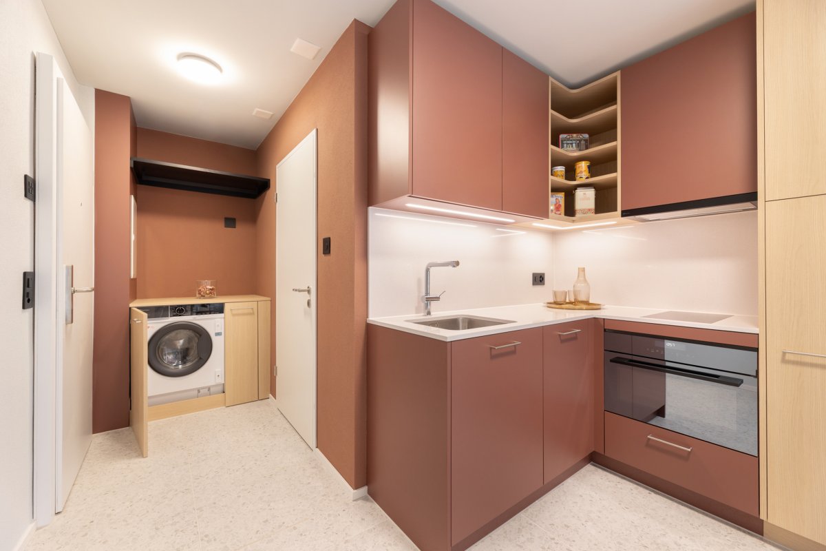 2 rooms furnished flat
