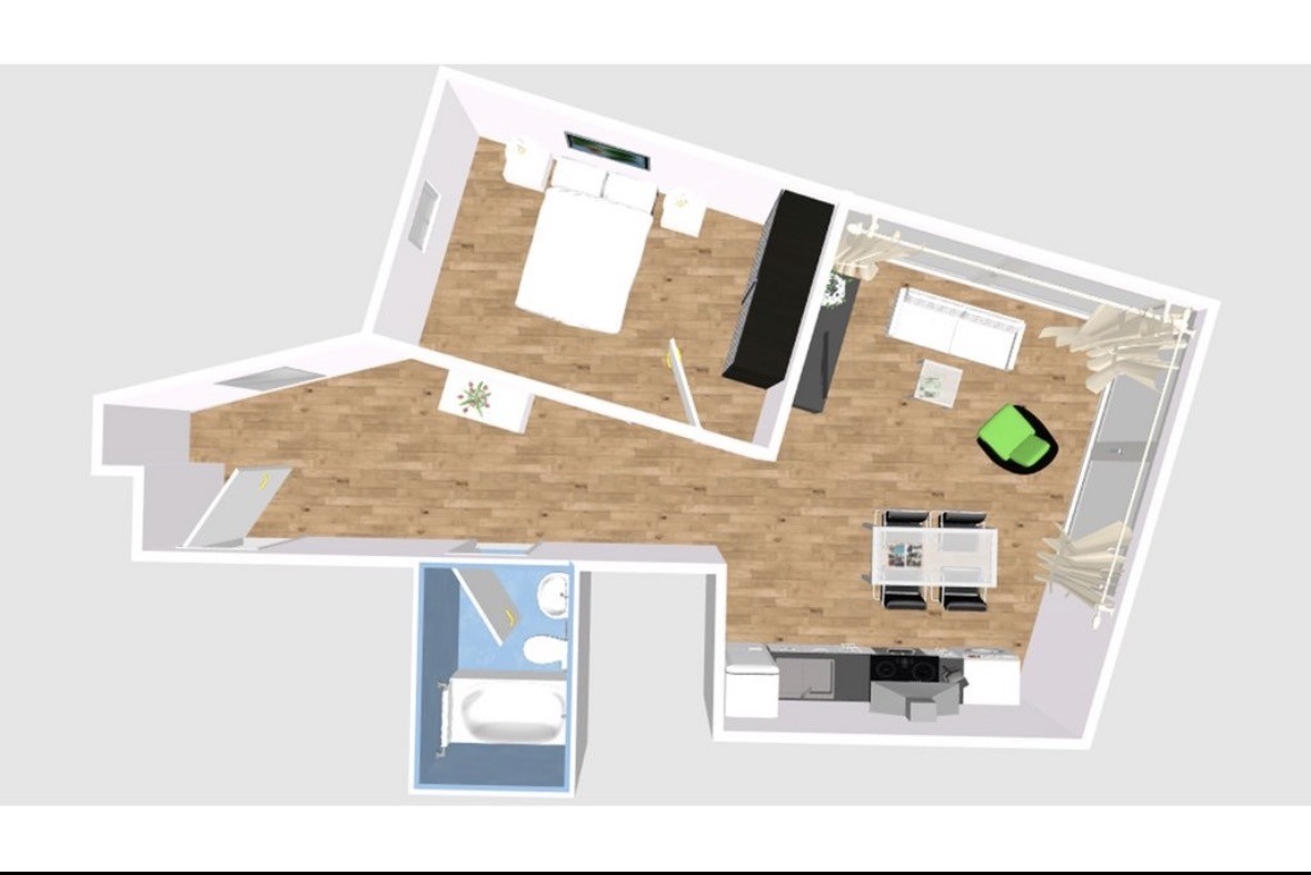 2 ½ pièces appartement