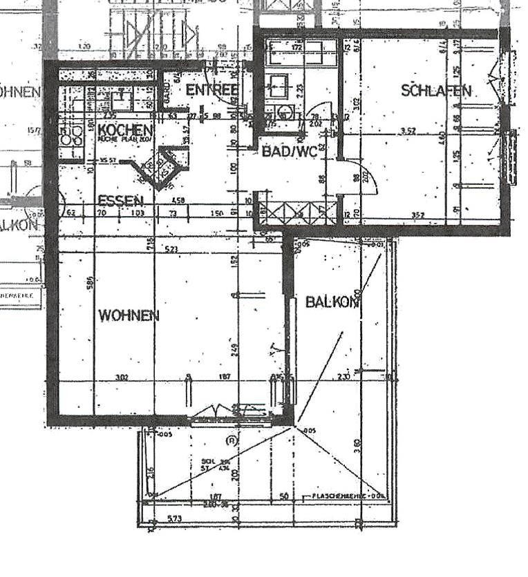 Appartement de 1 ½ pièces