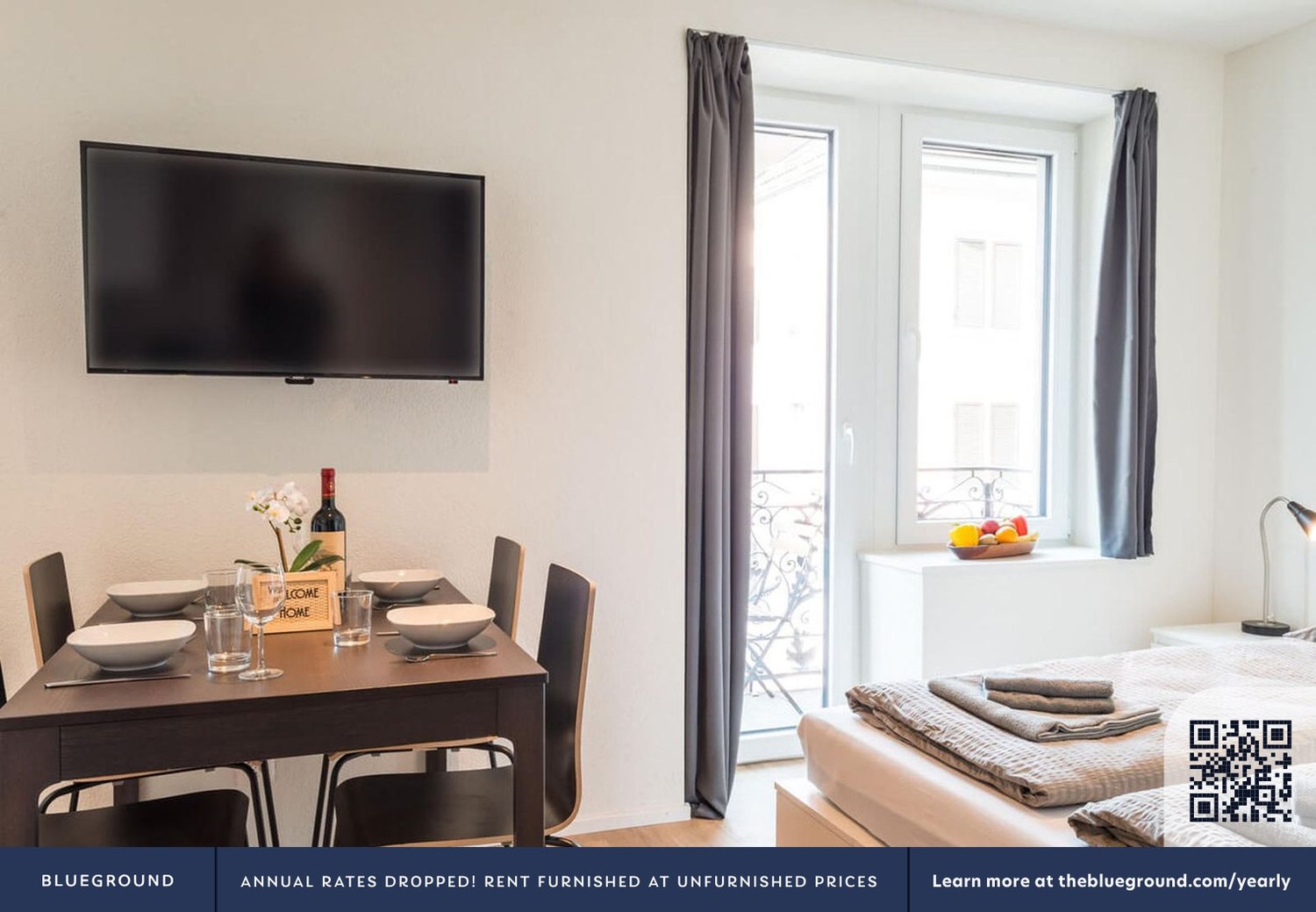 Appartement meublé de 2 pièces, photo 1 sur 10