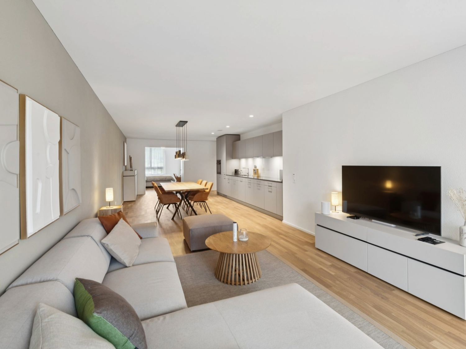 3 ½ rooms furnished flat
