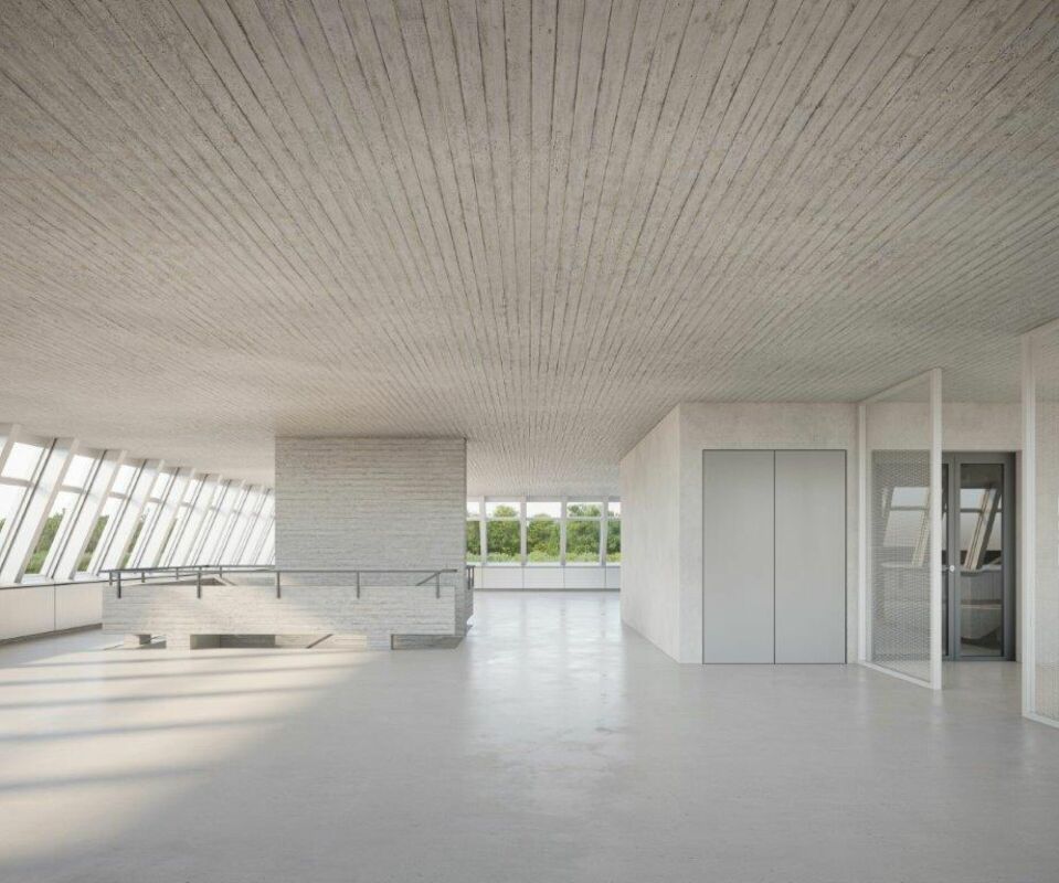 1200m² de bureaux
