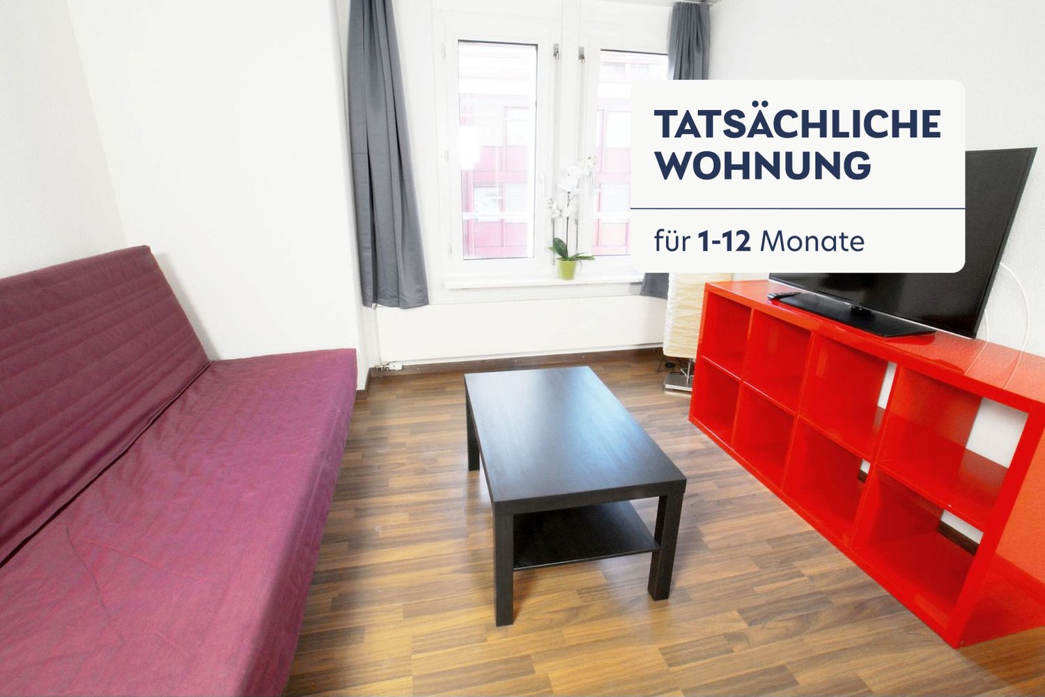 1 rooms furnished flat, Foto 1 von 10