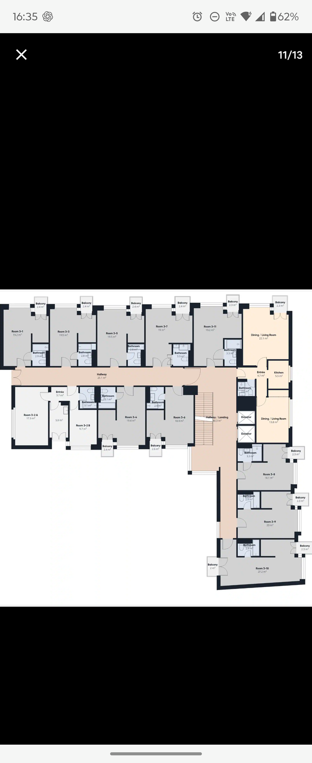 1 ½ Zimmer Wohnung, Foto 7 von 7