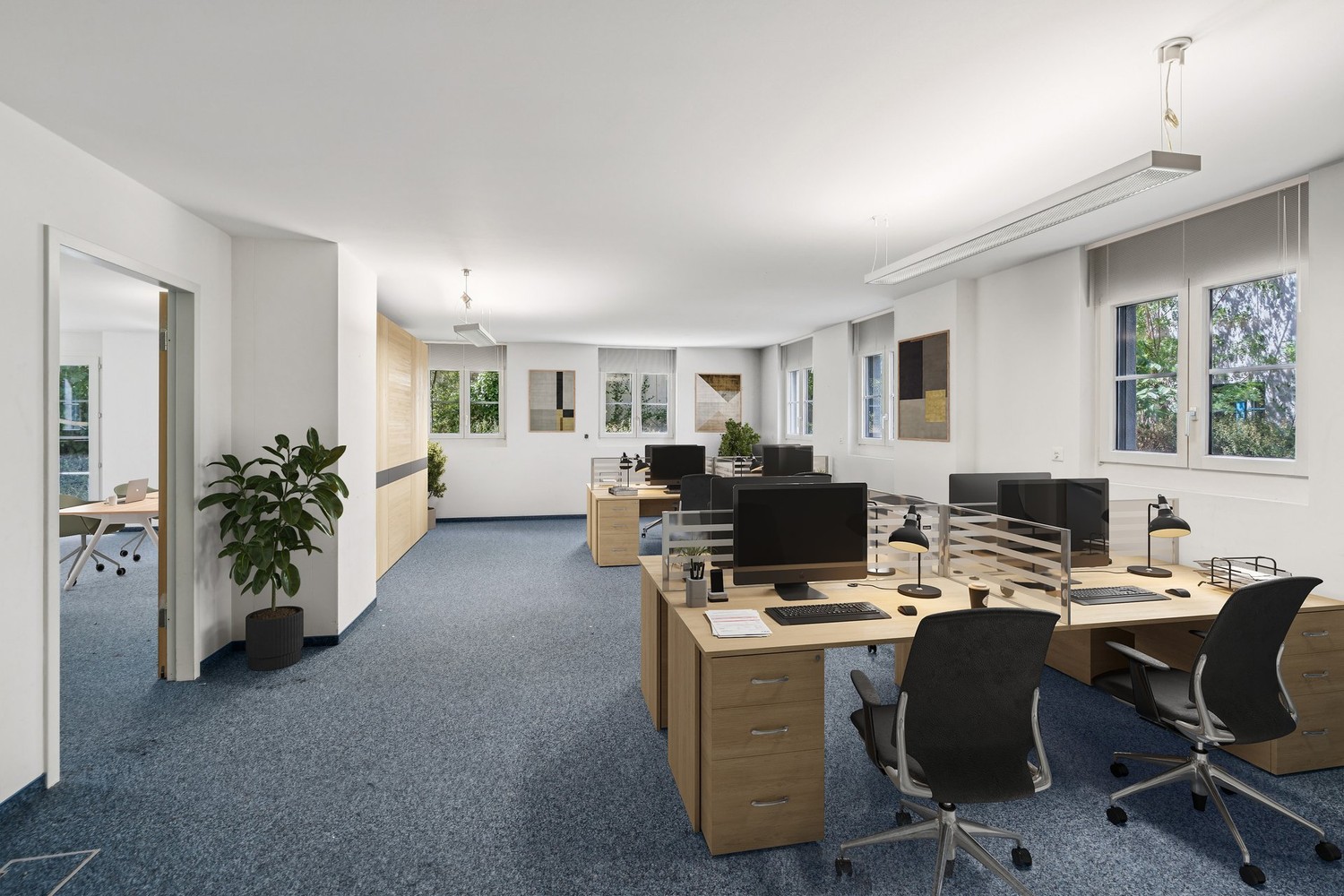 275m² office