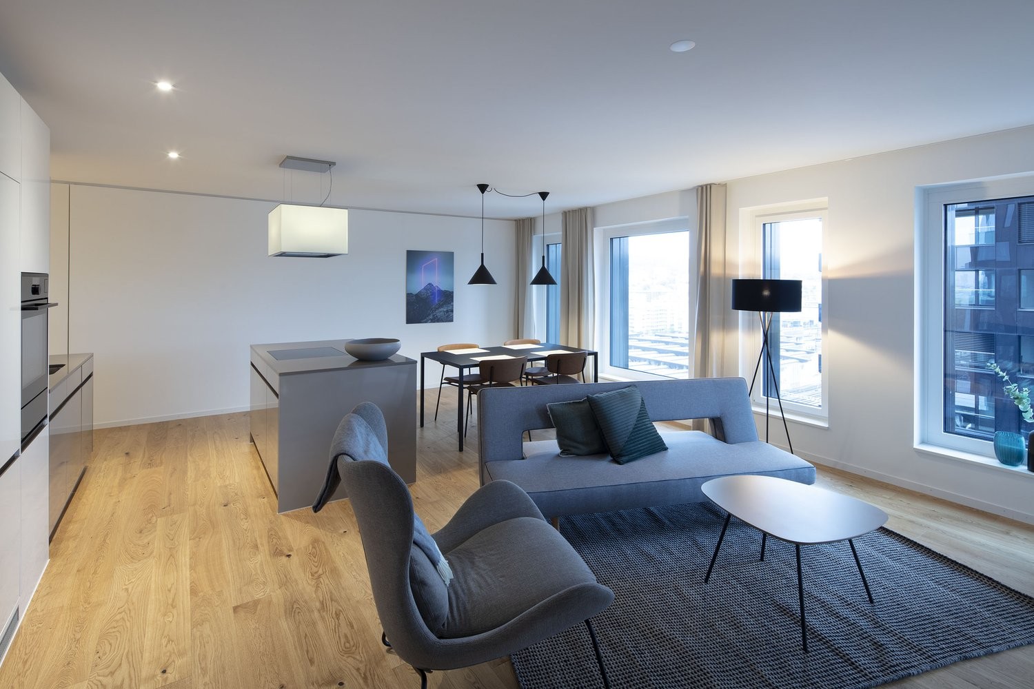 3 ½ rooms furnished flat