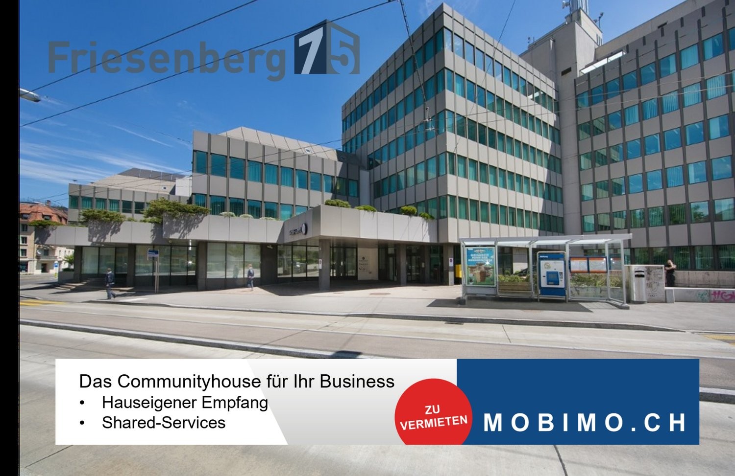 1050m² office