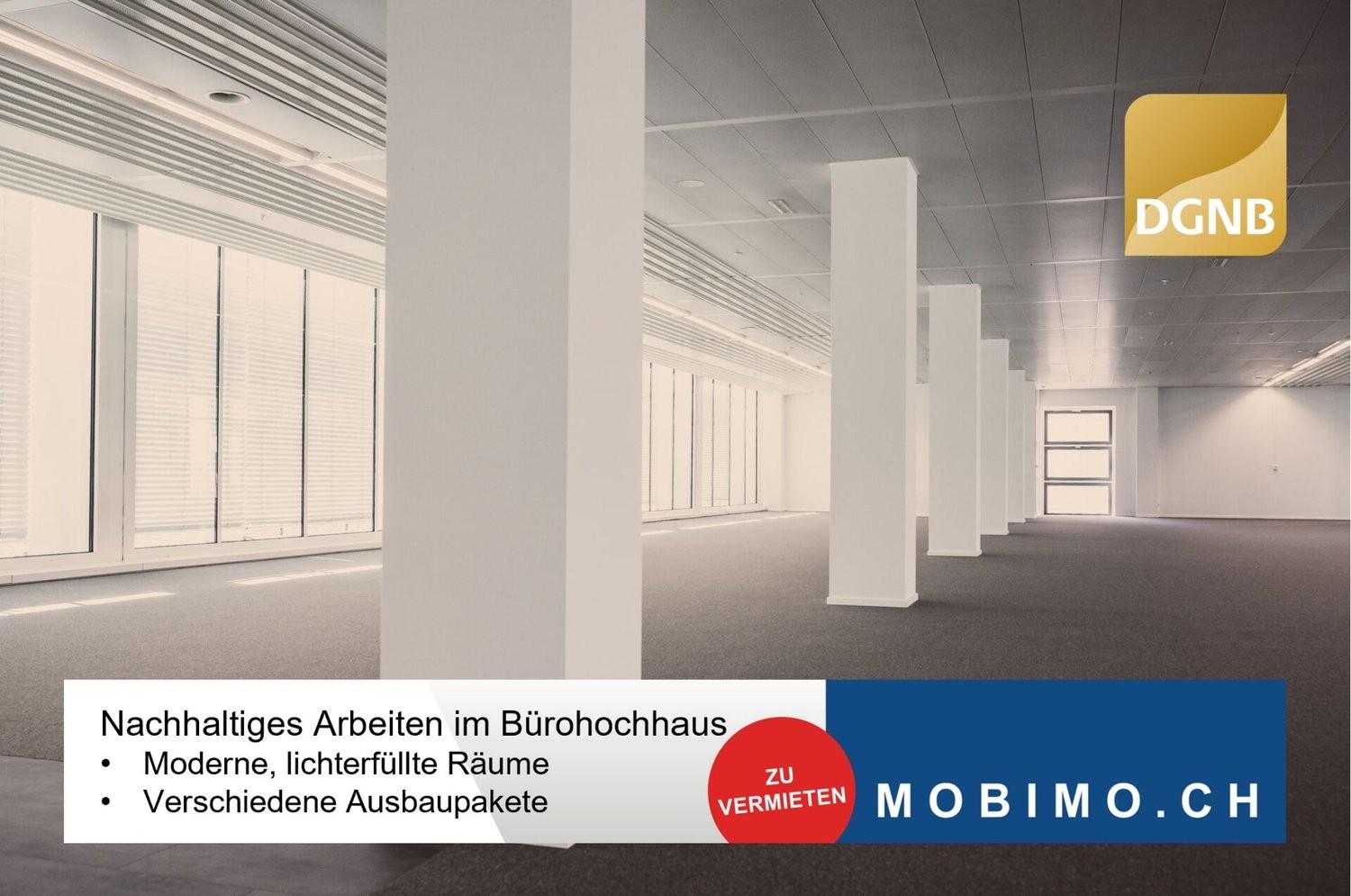 1280m² office
