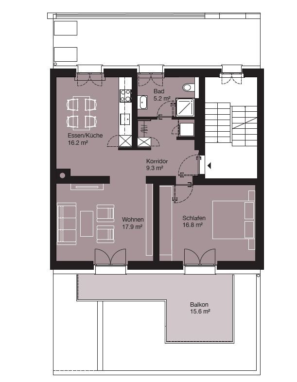 Appartamento di 2 ½ locali, foto 8 di 8