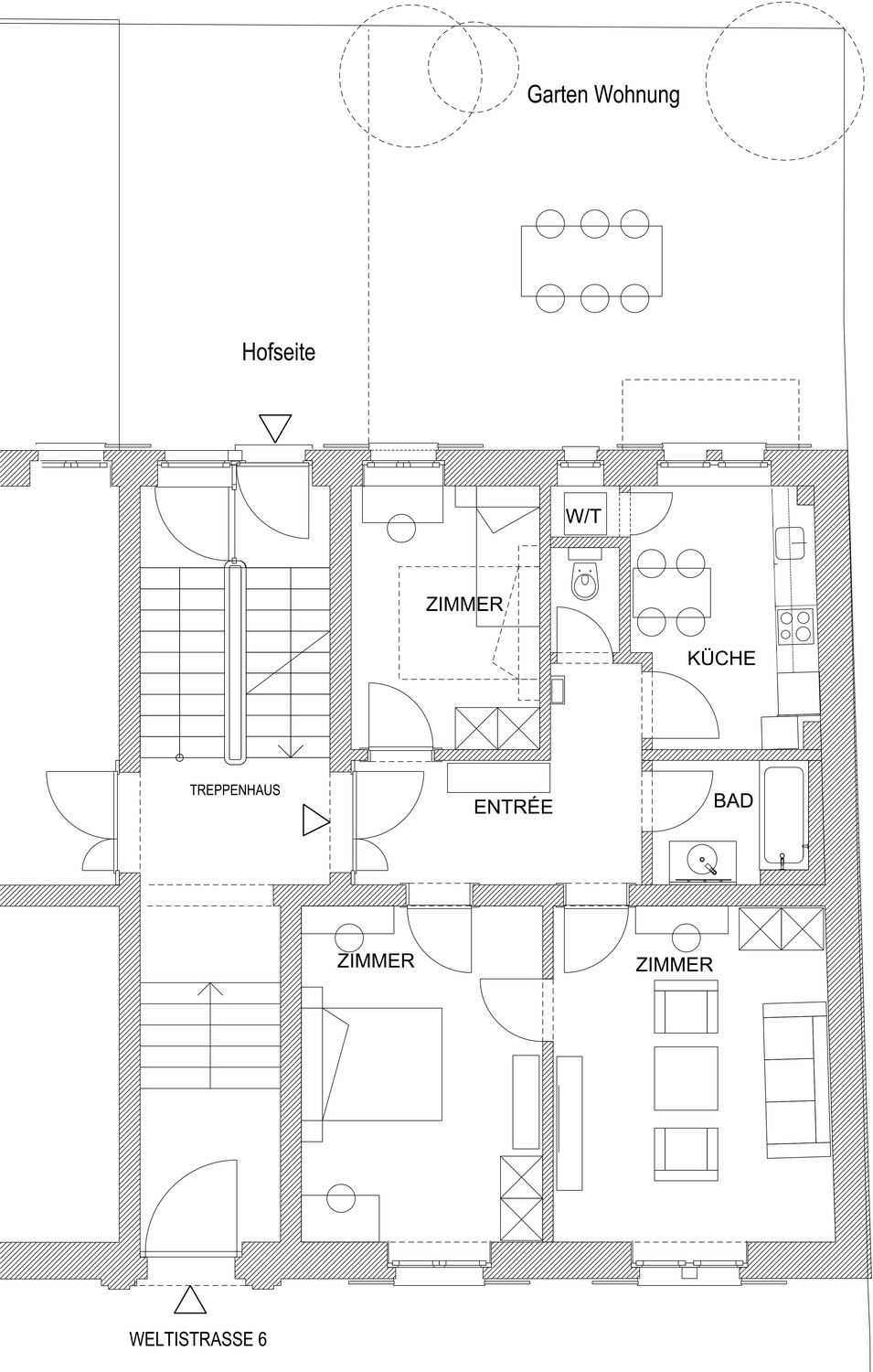 Appartement de 3 ½ pièces