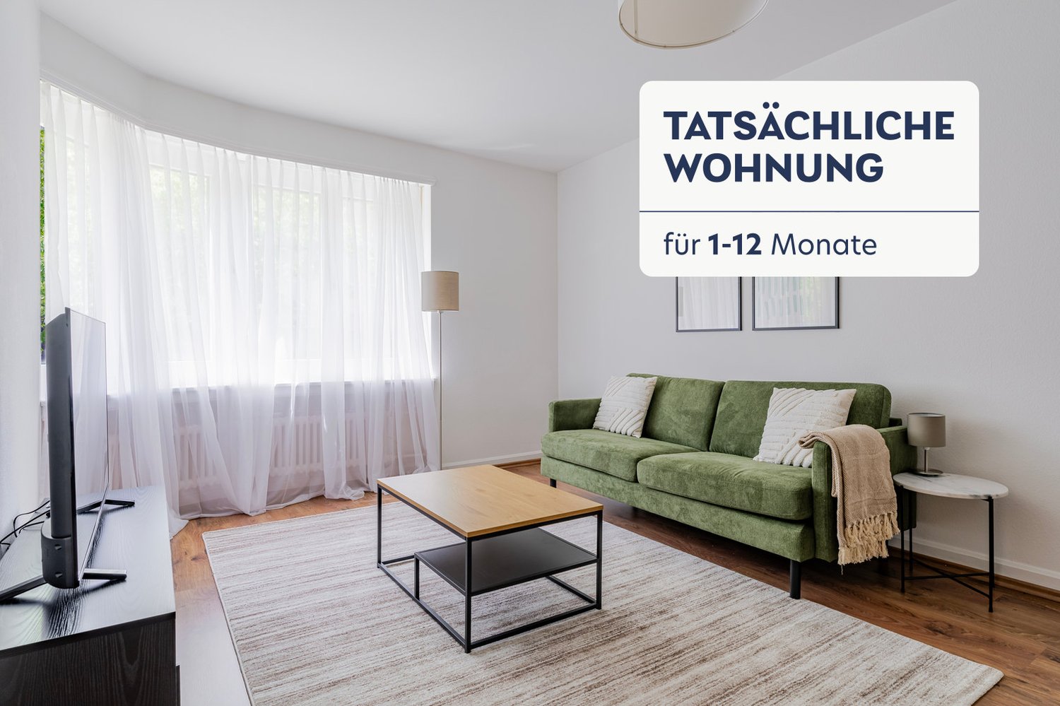 3 camere appartamento arredato