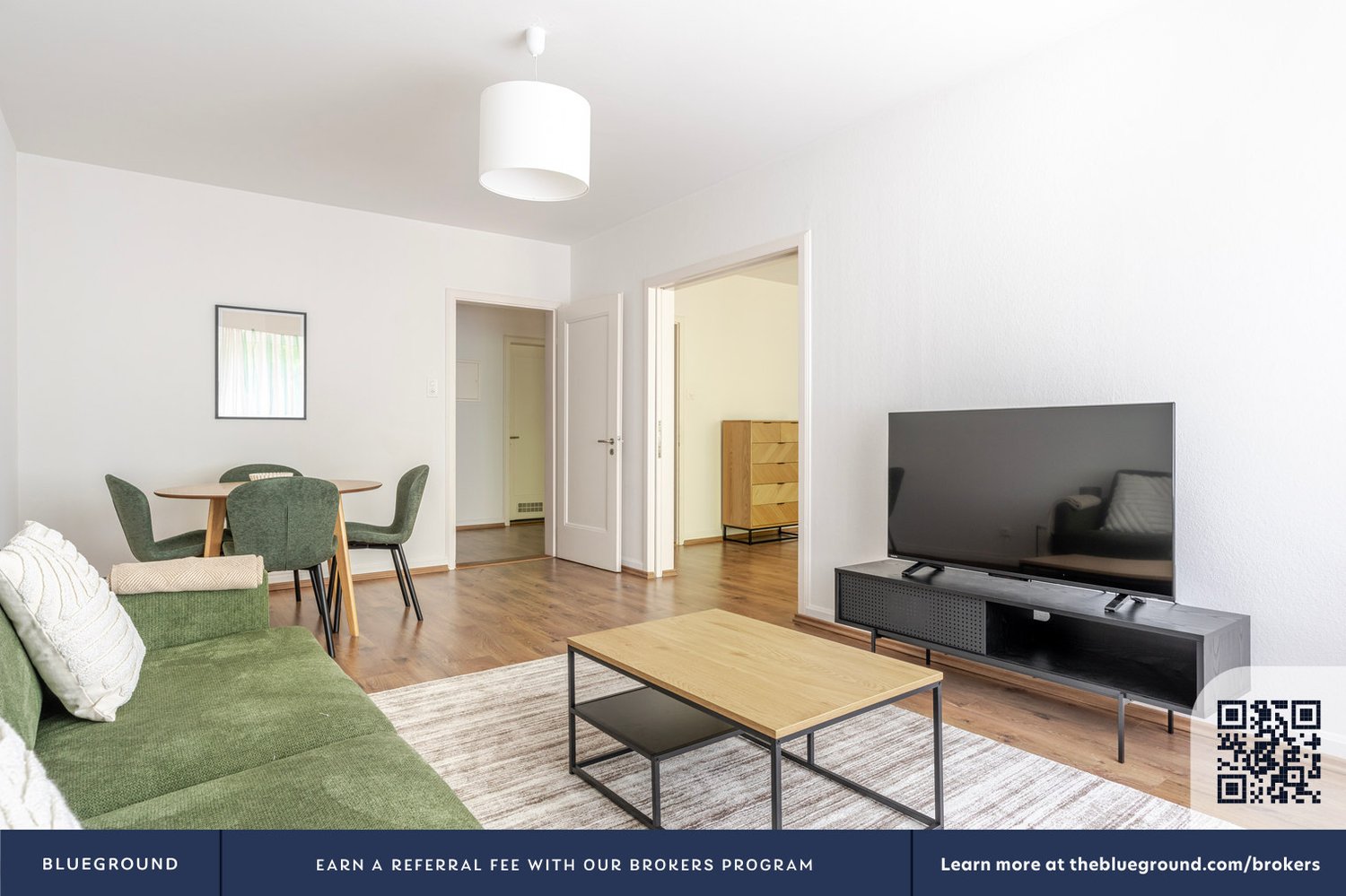3 camere appartamento arredato